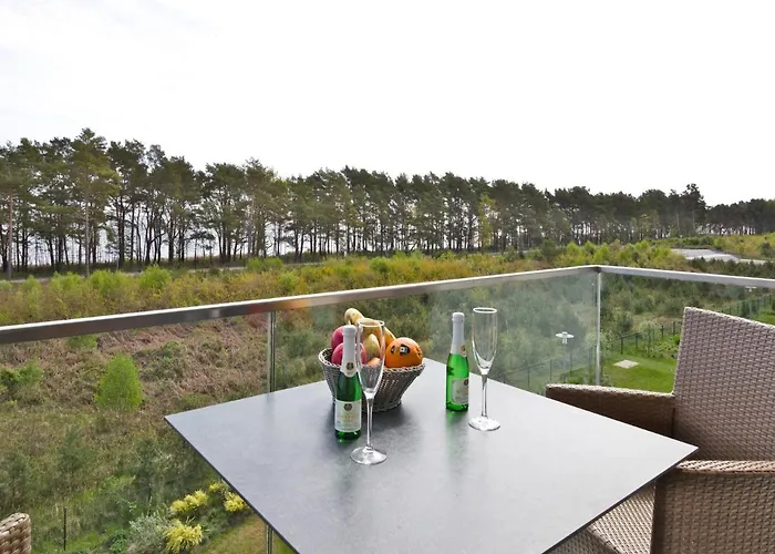 Duenenresidenz Prora - Ferienwohnung Mit Meerblick, 1 Schlafzimmer Und Balkon Np-321